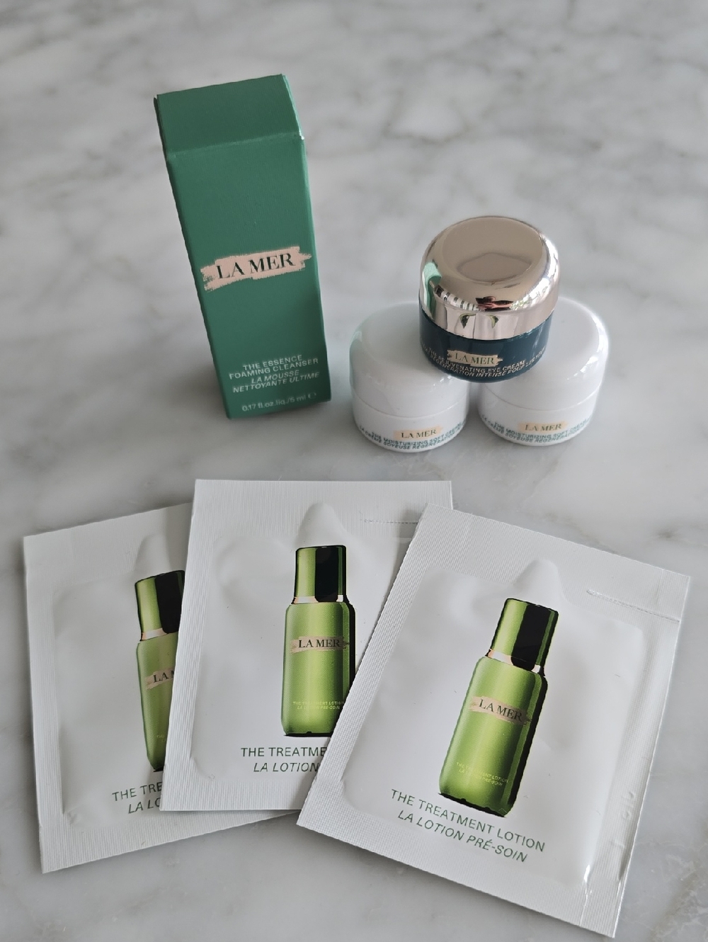 La Mer Skincare Sample Set Travel Size 7 Pieces